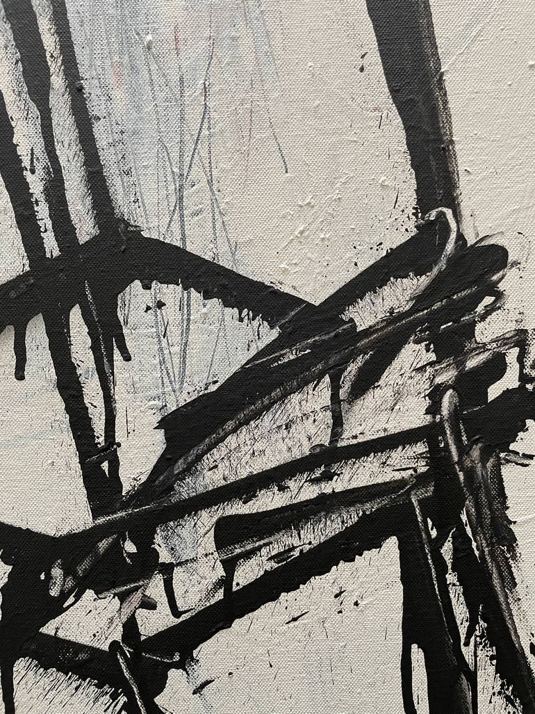 Original Dada Abstract Painting by Tim Fawcett