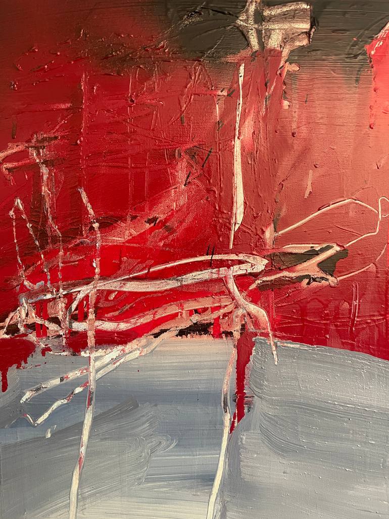 Original Abstract Painting by Tim Fawcett