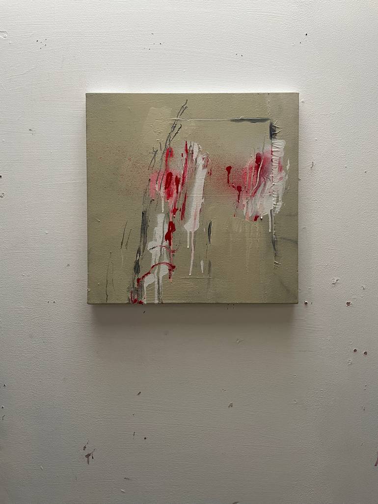 Original Abstract Expressionism Abstract Painting by Tim Fawcett