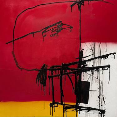 Original Abstract Expressionism Abstract Paintings by Tim Fawcett