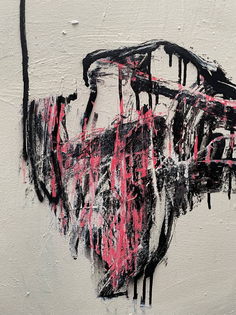 Original Abstract Expressionism Abstract Painting by Tim Fawcett