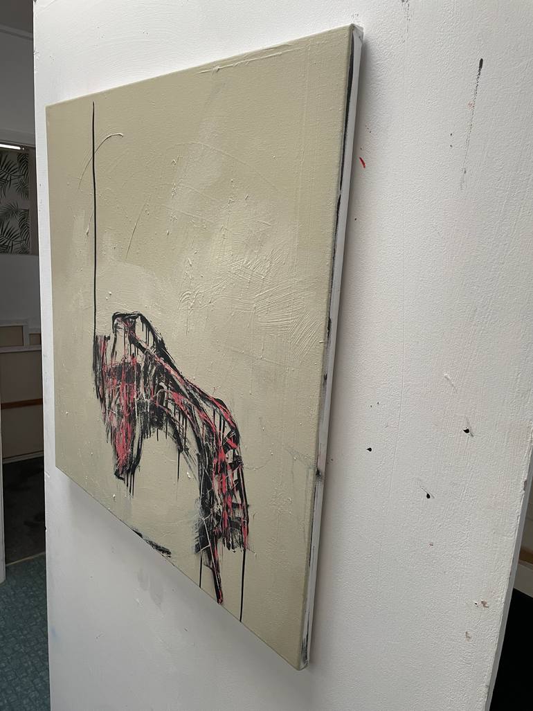 Original Abstract Expressionism Abstract Painting by Tim Fawcett