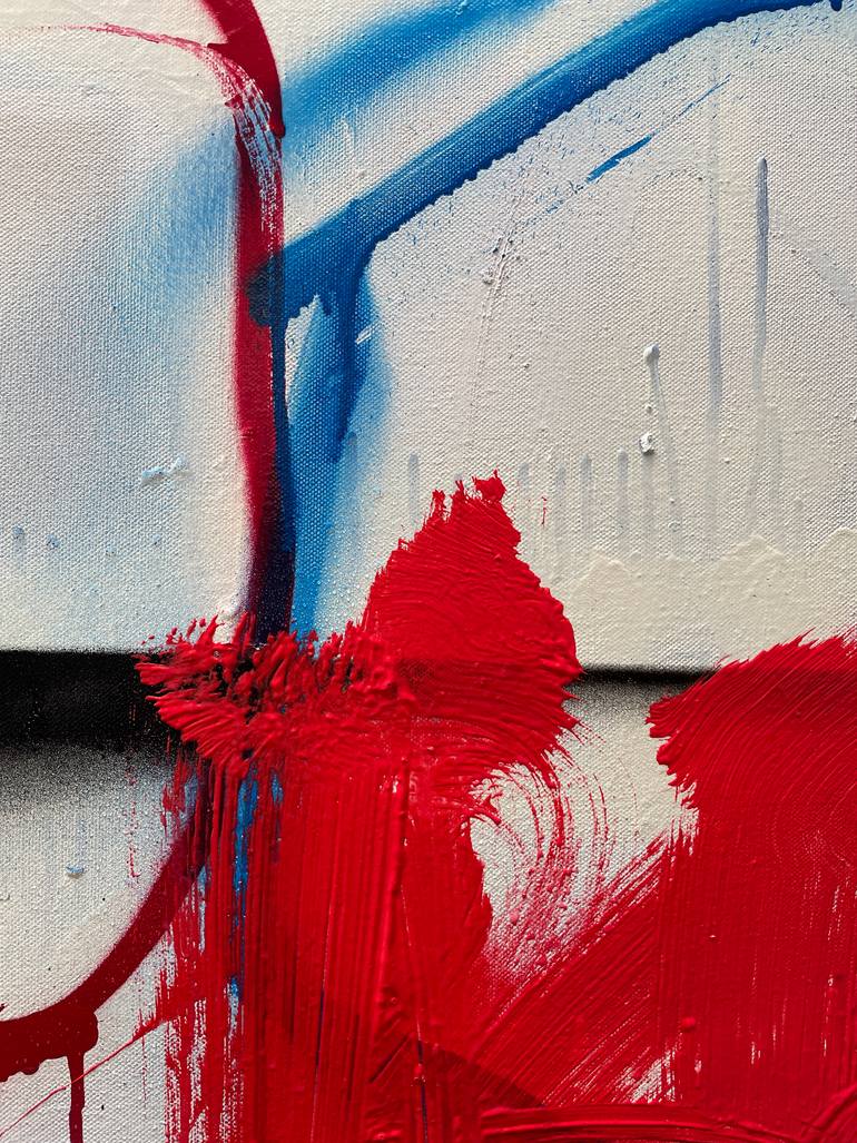 Original Abstract Expressionism Abstract Painting by Tim Fawcett