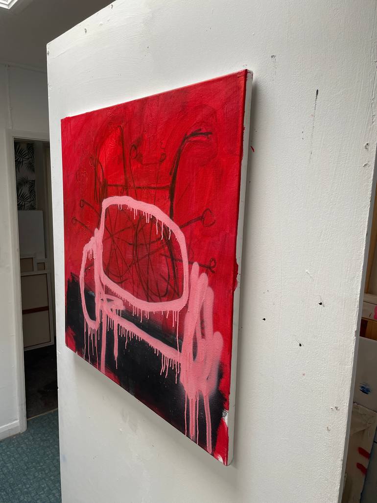 Original Street Art Abstract Painting by Tim Fawcett