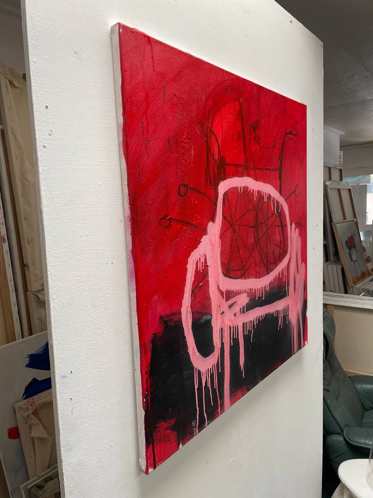 Original Street Art Abstract Painting by Tim Fawcett