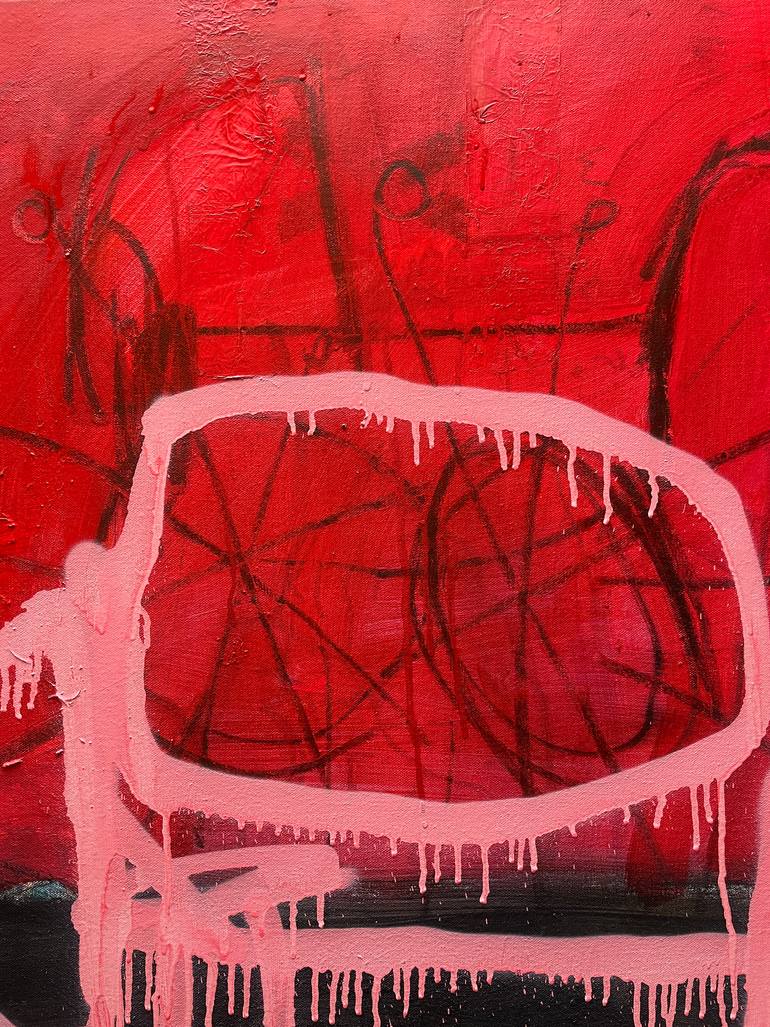 Original Street Art Abstract Painting by Tim Fawcett
