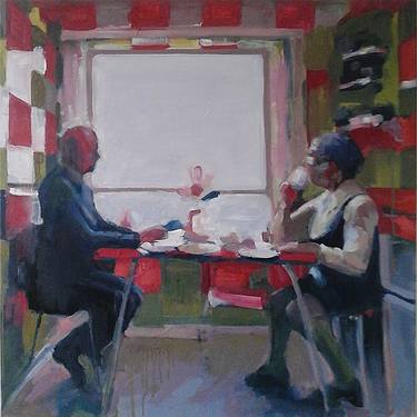 Print of Figurative Interiors Paintings by Tim Fawcett