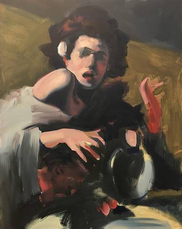 Boy Bitten, after Caravaggio thumb