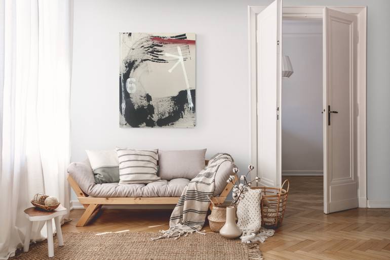 Original Abstract Expressionism Abstract Painting by Tim Fawcett