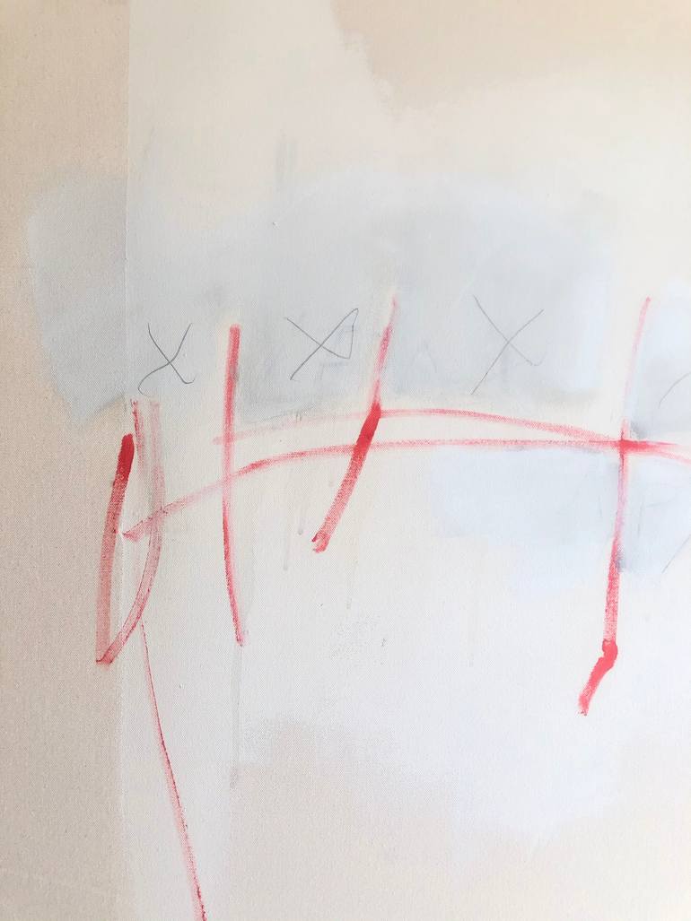 Original Conceptual Abstract Painting by Tim Fawcett