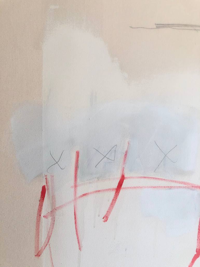 Original Conceptual Abstract Painting by Tim Fawcett