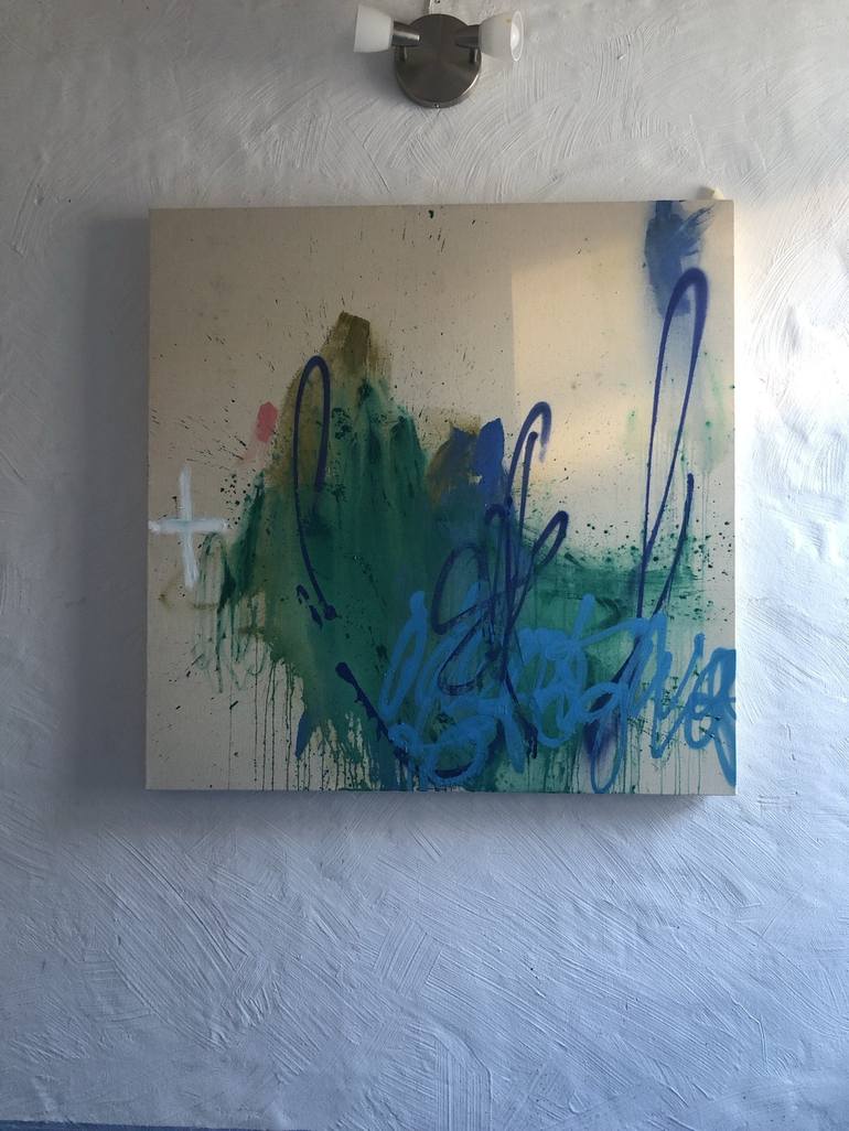 Original Abstract Painting by Tim Fawcett