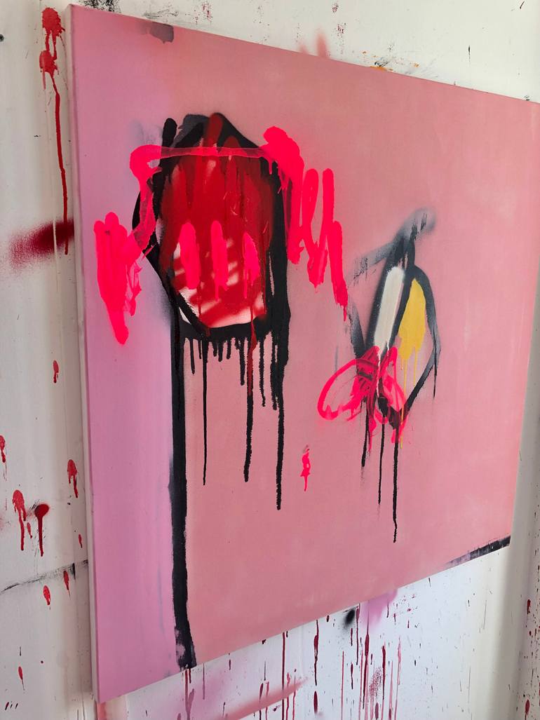 Original Conceptual Abstract Painting by Tim Fawcett