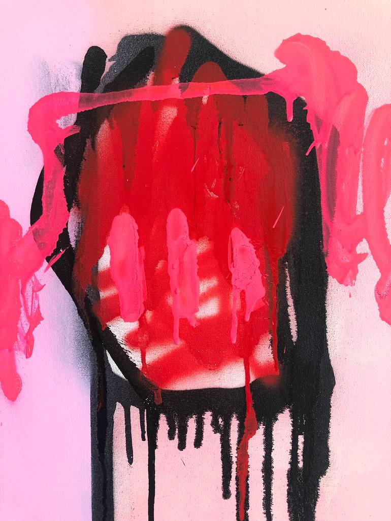 Original Conceptual Abstract Painting by Tim Fawcett