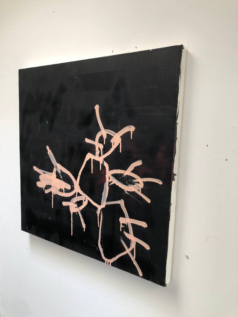 Original Conceptual Abstract Painting by Tim Fawcett