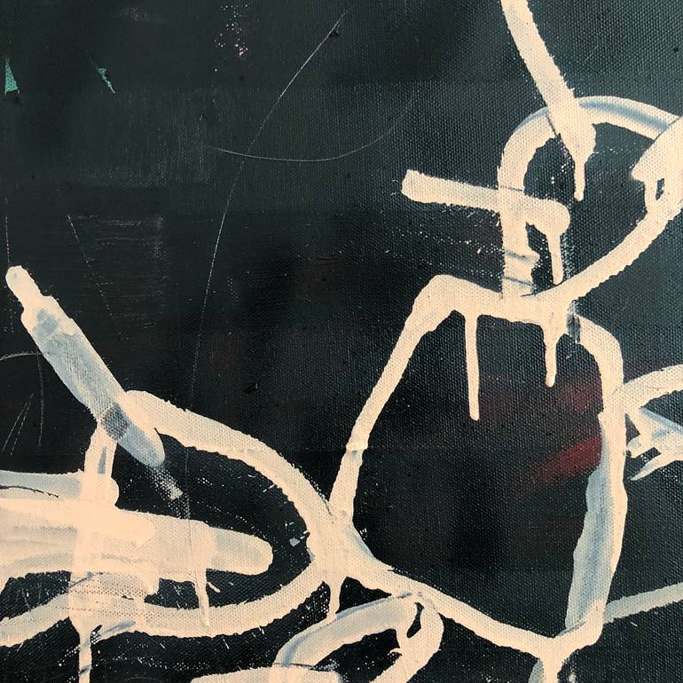 Original Conceptual Abstract Painting by Tim Fawcett