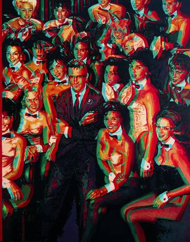 Original Contemporary Pop Culture/Celebrity Paintings by Didier Van Sprengel