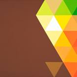 Brown Tri-saic by Denys Golden
