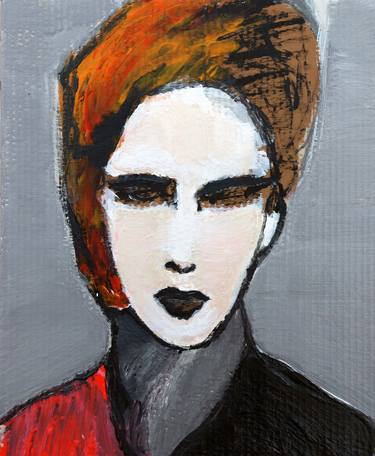 Original Abstract Expressionism Portrait Paintings by James Koskinas