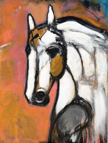 Print of Horse Paintings by James Koskinas