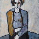 Girl with Ochre V by James Koskinas
