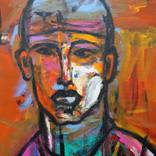 Head with Orange by James Koskinas