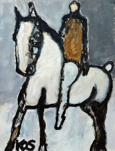 Original Horse Paintings by James Koskinas