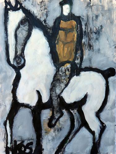Original Expressionism Horse Paintings by James Koskinas