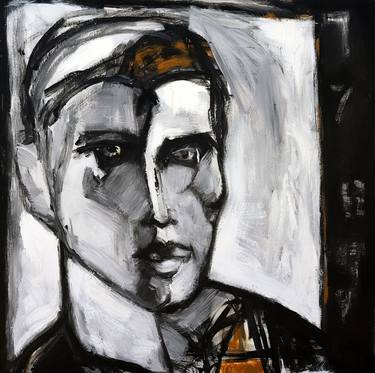 Original Expressionism Portrait Paintings by James Koskinas