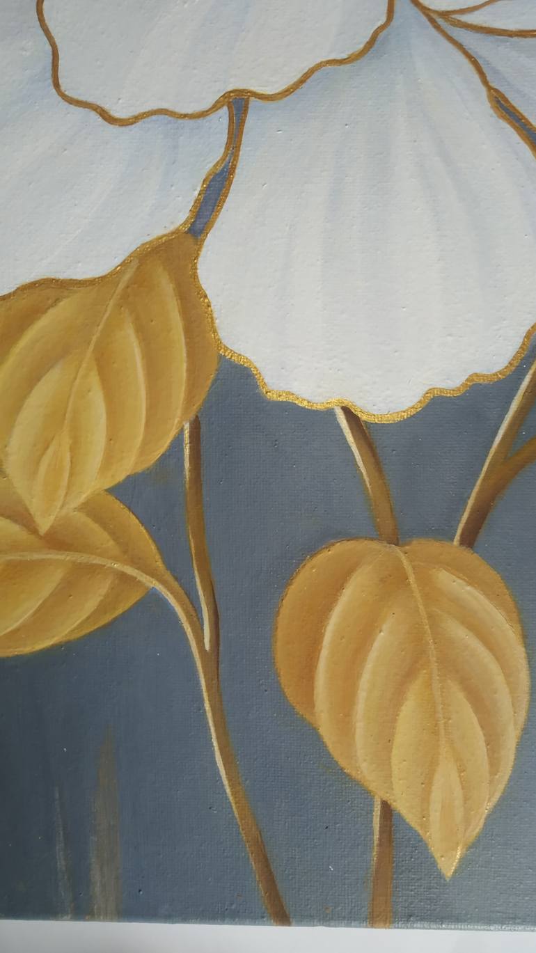 Original Contemporary Floral Painting by Anna Potapenko