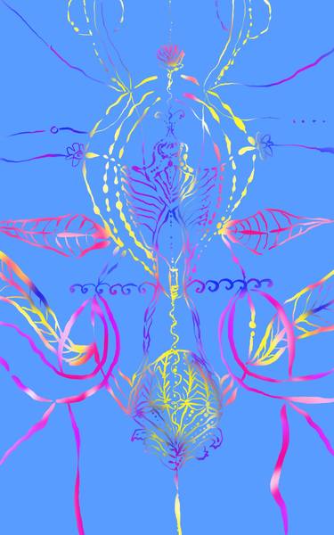 Original Contemporary Abstract Printmaking by Olga Shipkova