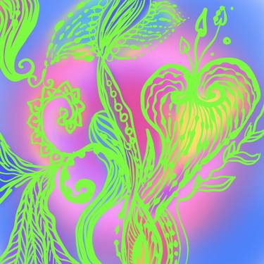 Original Contemporary Abstract Printmaking by Olga Shipkova
