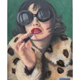 Ruby Red Lipstick by Tammy Novak