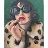 Ruby Red Lipstick Limited Edition Print by Tammy Novak