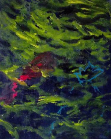 Original Abstract Expressionism Abstract Painting by Lukkas Andrade