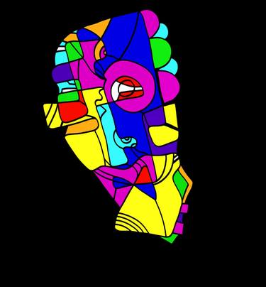 Original Abstract Expressionism Performing Arts Digital by Pocko Limo
