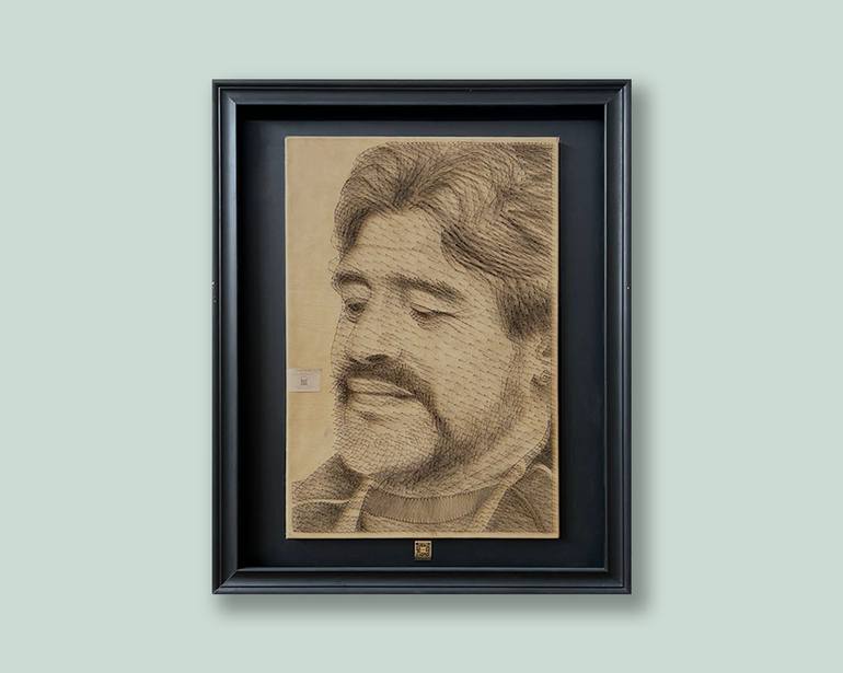 Print of Black & White Men Mixed Media by Azamat Dzhanaliev