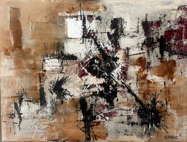 Original Abstract Expressionism Abstract Paintings by Giuseppe Cipolla