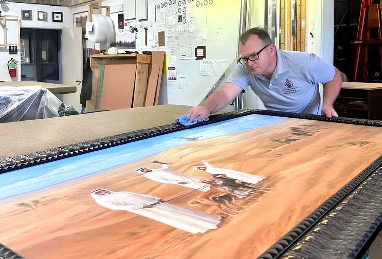 Original Realism Abstract Painting by Vitaly Bodiu