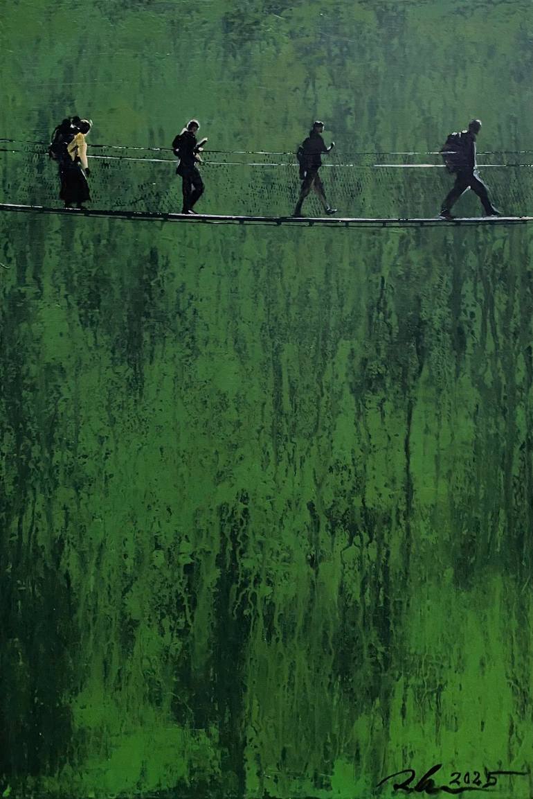 Print of Abstract Expressionism Travel Paintings by Hung Duong