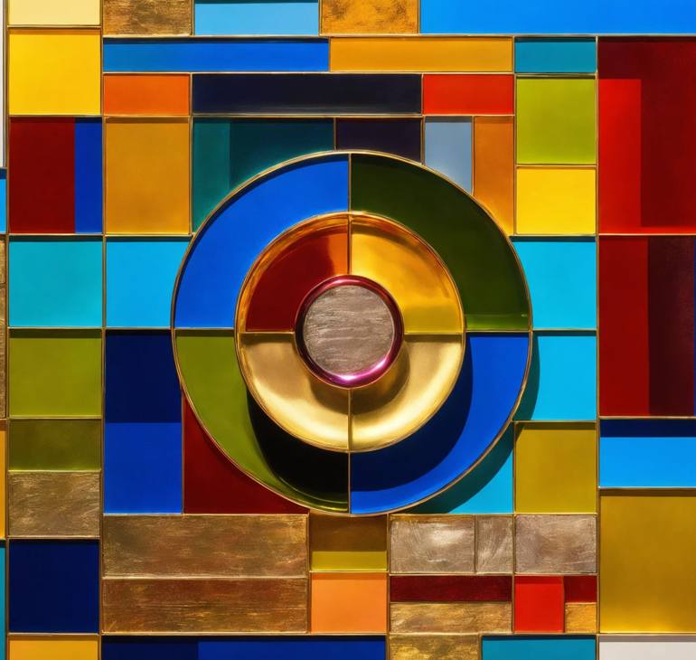 Original Art Deco Abstract Digital by Gloria Vonhabsburg-Hohenzollern