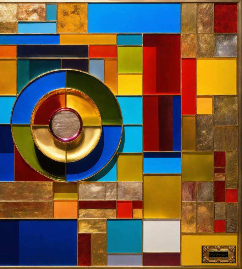 Original Art Deco Abstract Digital by Gloria Vonhabsburg-Hohenzollern