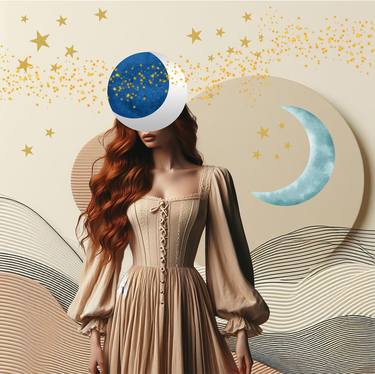 Original Conceptual Women Mixed Media by Carmelita Iezzi