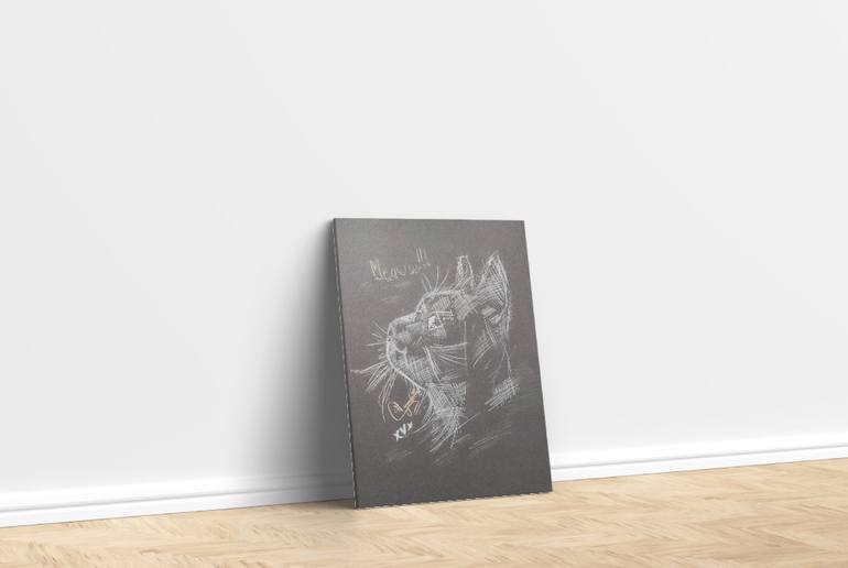 Original Contemporary Animal Drawing by Harshit Yadav