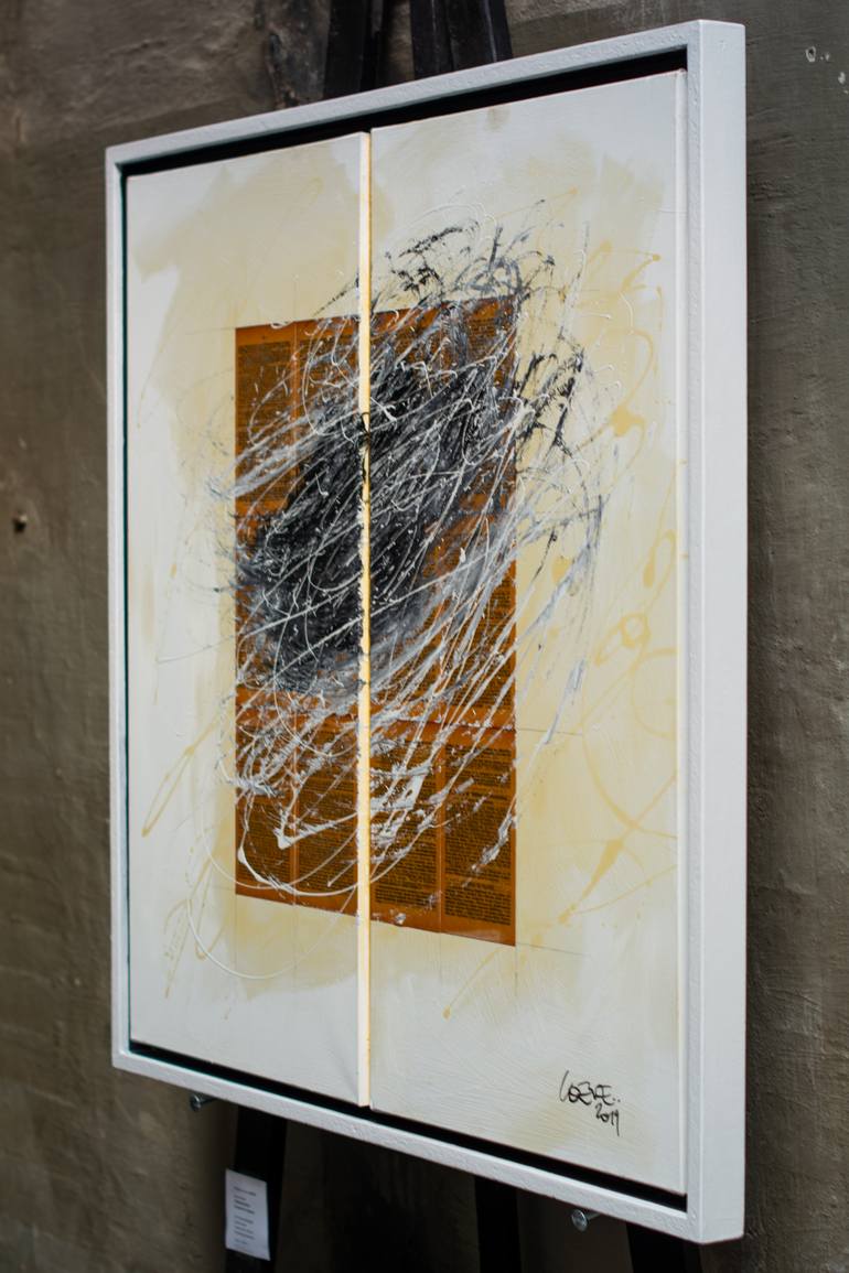 Original Abstract Painting by Wolfgang Loewe