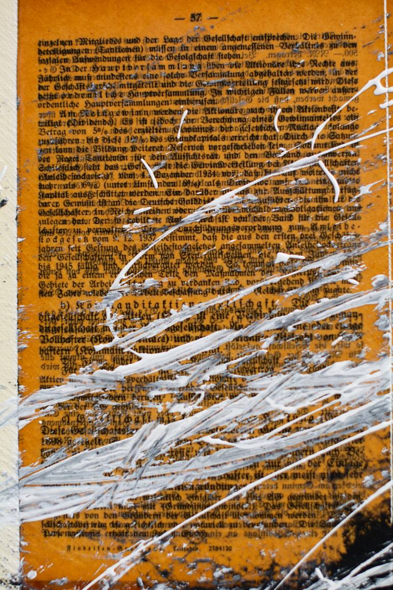Original Abstract Painting by Wolfgang Loewe