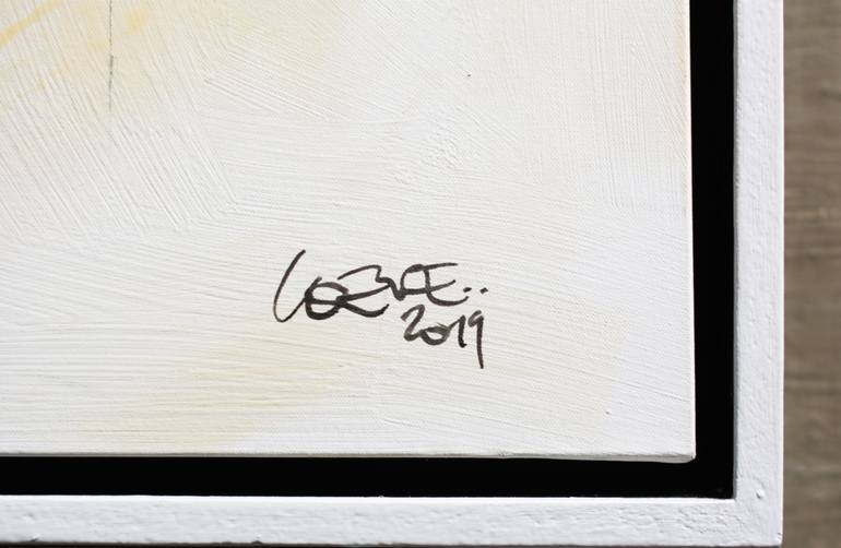 Original Abstract Painting by Wolfgang Loewe