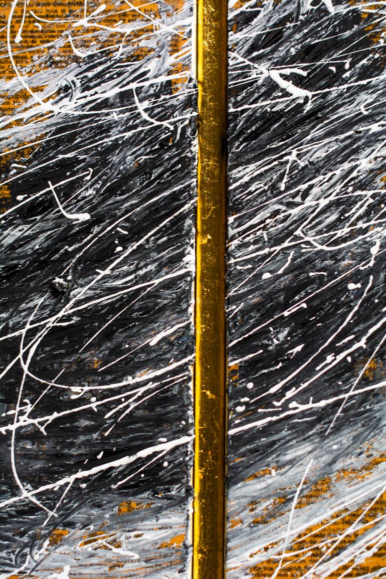 Original Abstract Painting by Wolfgang Loewe