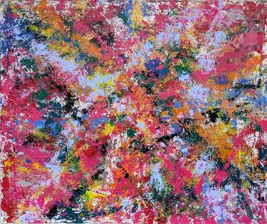 Original Abstract Expressionism Abstract Painting by Benjamin Frais