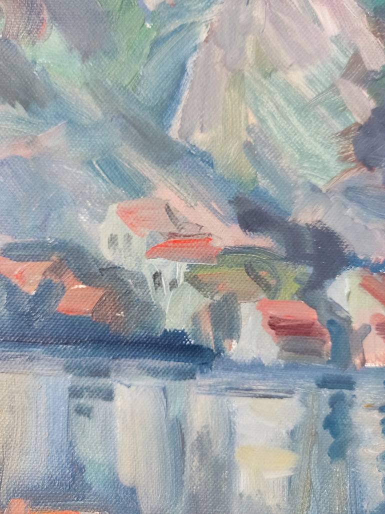 Original Expressionism Garden Painting by Andrey Tukhvatullin